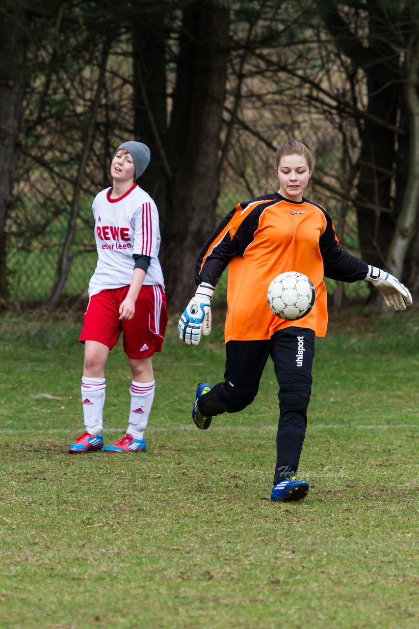 Bild 181 - B-Juniorinnen Tus Tensfeld - TSV Gnutz o.W. : Ergebnis: 1:3